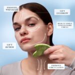 BAIMEI Ice Roller and Gua Sha Facial Tools, Ice Roller for face Reduces Puffiness Migraine Pain Relief-Pink - Image 6