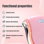 Aikertec Heat Electric Gua Sha Tool, 4-in-1 Multi-Function Anti-Aging Face Massager, Facial Contouring & Firming, Double Chin, Awakening Skin, Deep Treatment - Image 4