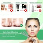 None brand 5PCS Blackhead Remover Comedone Extractor, Curved Blackhead Tweezers Kit, Professional Stainless Pimple Acne Blemish Removal Tools Kit - Image 3