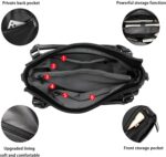 Hobo Bags for Women Handbags Ladies Purse Boho Shoulder Bag Large Crossbody Purses Designer Vegan Leather Brown with Wallet - Image 6