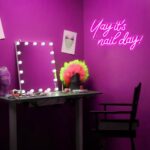 Kavaas Yay Its Nail Day Neon Sign - Nails Neon Sign for Nail Room Decor | LED Nails Sign for Salon Bar, Beauty Room, Bedroom - Great Gift for Nail Tech Girls, Christmas, Birthday - Image 5