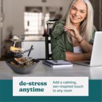 HoMedics Silver Springs Indoor Relaxation Fountain, Illuminated Waterfall, Automatic Pump - Image 5