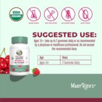 Maryruth Organics Vitamins For Women | Usda Vegan Womens Immune Support Daily Women'S Multivitamin Hair, Skin And Nail Gummy 60 Count - Image 4