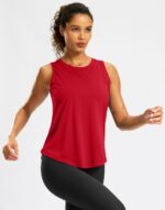 G Gradual Workout Tank Top for Women Sleeveless Athletic Yoga Tops High Neck Quick Dry Running Tennis Sports Shirts for Women - Image 6