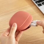 Portable Bag Charging Cable,Silicone Data Cable Storage Box,Multifunction Travel Cable Organizer, for Wired Earbuds - Image 3