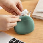 Portable Bag Charging Cable,Silicone Data Cable Storage Box,Multifunction Travel Cable Organizer, for Wired Earbuds - Image 7