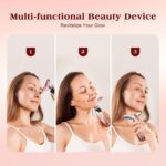 Facial Massager, 7 Colors Red Light Therapy for Face and Neck, Face Lift Device with 113°F Heating Vibration for Multi Skin Care - Image 5