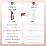Facial Massager, 7 Colors Red Light Therapy for Face and Neck, Face Lift Device with 113°F Heating Vibration for Multi Skin Care - Image 6