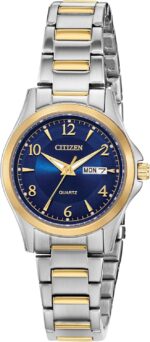 Citizen Quartz Womens Watch, Stainless Steel, Classic, Two-Tone (Model: EQ0595-55L), Two-Tone, Classic - Image 2
