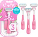 Gillette, Venus, SkinElixir, Sensitive, 3 Disposable Razors - Image 2