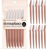 Kitsch, Recycled Plastic Dermaplaner, Terracotta, 12 Pieces - Image 2