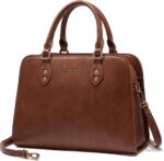 LOVEVOOK Purses and Handbags for Women, Vintage-Style Leather Top Handle Shoulder Bag Satchel Tote Crossbody Purse for Ladies - Image 2