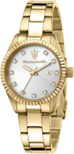 Maserati COMPETIZIONE 31 mm Ladie's Watch, White, Modern - Image 2