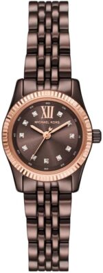 Michael Kors Lexington Watch for Women, 26mm Quartz Three Hand Movement with Stainless Steel Strap - Image 2