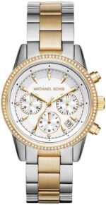 Michael Kors Women's Watch RITZ, 37 mm case size, Quartz Chronograph movement, Stainless Steel strap - Image 2
