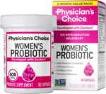 Physician's CHOICE Prebiotics & Probiotics for Women - Science-Backed ProCran - Organic Prebiotics, 50 Billion CFU, D-Mannose & Cranberry for Digestive, Immune, Feminine, Soy & Dairy Free, 60 Vegan - Image 2