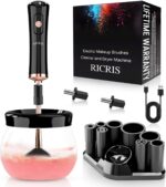 RICRIS KOKO STORE Premium Makeup Brush Cleaner (Black) - Image 2