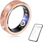 Smart Ring for Women & Men - Health & Fitness Tracker with Heart Rate, Sleep Monitor, Blood Oxygen, HRV, 128 Sports Modes, IP68 Waterproof, Gesture Control, No Subscription Fee,with iOS & Android (7) - Image 2