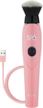 Spa Sciences ECHO - Makeup Brush for Flawless Blending, Contouring, Highlight & Airbrush Finish - 3 Speeds - Rechargeable - Image 2