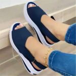 WEDFGX New Women Sandals Soft Stitching Ladies Sandals Comfortable Flat Sandals Women Open Toe Beach Shoes Woman Footwear - Image 2
