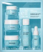 e.l.f. e.l.f.SKIN Hydrated Ever After Skincare Mini Kit, Cleanser, Makeup Remover, Moisturizer & Eye Cream For Hydrating Skin, TSA-friendly Sizes - Image 2