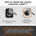 Watch Band Connectors Compatible for Apple Watch Strap Adapter Replacement Link Attachment for iWatch - Image 4