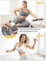FITTIN Support Sports Bras for Women: Padded Adjustable Crossback Full Coverage Bralette for Gym Dance - for C-DDD Large Bust - Image 4