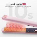 TYMO Flat Iron Hair Straightener and Curler 2 in 1 with 10s Fast Heating, 1 Inch Professional Titanium Straightening Curling Iron with 32 Adjustable Temp and Automatic Shut Off - Image 5
