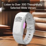 LIAISE Wearable Audio Wrist Band, WWJD Bracelet, 300 Curated Verses from NIV, Christian Bracelet with Rechargeable Speaker, Electronic WWJD Bracelet - Image 5