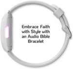 LIAISE Wearable Audio Wrist Band, WWJD Bracelet, 300 Curated Verses from NIV, Christian Bracelet with Rechargeable Speaker, Electronic WWJD Bracelet - Image 6