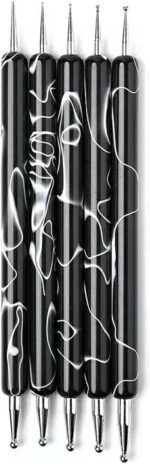 Nail Craft Dotting Tool - Comfortable Grip Manicure Gadget | Fingernail Dotting Pen Set | for Hobbyists Professionals Beginners Home Salon Everyday Studio - Image 9