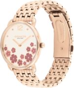 COACH Elliot Women's 2H Quartz Watch - 36mm Stainless Steel Bracelet - Colorful Floral Design - Premium Fashion - Gift for Her - Image 3