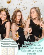 BARRU Bride Accessories Set, 11pcs Braut Wedding Bracelets for Women and 2 Stickers Bride Tribe Tattoos, Gadgets Bachelorette Party, Bride to be Bachelorette Party Decoration, Bracelets - Image 4