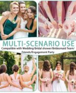 BARRU Bride Accessories Set, 11pcs Braut Wedding Bracelets for Women and 2 Stickers Bride Tribe Tattoos, Gadgets Bachelorette Party, Bride to be Bachelorette Party Decoration, Bracelets - Image 6