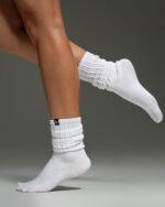 Kamo Fitness Cozy Socks 3-Pair Pack - Scrunch Long Crew Socks for Women, Soft & Breathable Boot and Slouch Socks, Size 5-9 - Image 4