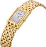 BERNY Gold Watches for Women Updated Ladies Quartz Wrist Watches Stainless Steel Band Womens Small Gold Watch Luxury Casual Fashion Bracelet Tools Included - Image 3