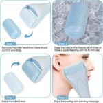 Ice Roller for Face,Eyes,Mothers Day Gifts Idea,Therapeutic Cooling to Tighten Brighten Complexion and Reduce Wrinkles,Massager Under Eye Puffiness,Migraine and Pain Relidf (Haze Blue) - Image 5