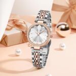 NIBOSI Watches For Women Analog Rose Gold Small Dial Women's Watches for Girls&Miss&Ladies Diamond Studded with Stylish Watches Waterproof - Image 7