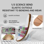 Women's Boho-Chic Braided Slip-On Slippers - Arch Support, Breathable, Anti-Skid for Brunch, Travel & Errands - Image 4