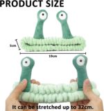 Snail Face Wash Headband, Cartoon Spa Headband, Cosmetic Accessories, Hair Bands for Women, Elastic Coral Fleece Headbands, Skincare Hair Band for Washing (Light Green, One Size) - Image 3