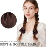 60 Pack Satin Silk Hair Scrunchies for Women-Satin Scrunchies for Girls - Image 4