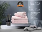 Towels - Bath Towels (01 Piece) - Luxurious 500 GSM 100% Ring Spun Cotton - Quick Dry, Highly Absorbent, Soft Feel Towels, Perfect for Daily Use (Baby Pink) - Image 3