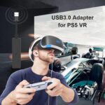 X spring Camera Adapter, PS5 VR Adapter Cable USB 3.0 Male to Female, Compatible with Playstation VR2 PS5 Controller and PS4 Camera, Game Console VR Somatosensory Accessories - Image 3