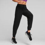 PUMA Women's Puma Fit Branded Fleece Jogger Knitted Pants - Image 8