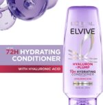 L'OREAL PARIS Elvive Hyaluron Plump Hydrating Conditioner for Dehydrated, Dry Hair Infused with Hyaluronic Acid Care Complex, Paraben-Free, 12.6 Fl Oz - Image 3