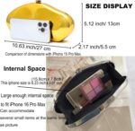 NUSTTAL Acrylic Clutch Purse for Women Irregular Shell Evening Handbag for wedding party - Image 6
