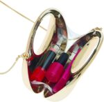 Women's Mini Crescent Acrylic Designer Luxury Bags Clutch Purse Bag Crossbody Shoulder Handbags With Chain - Image 7