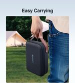 Luxtude Hard EVA Case with Foam, Hard Sided EVA Shockproof Camera Organizer Case, Travel Carrying Cases for Drones, Digital Products, Electronic Instruments, etc. - Image 4