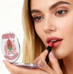 Berry Best Mama Pocket Mirror, 1X/2X Round Mirror Vanity, Mini Essentials for Handbag Pu Leather Portable Mirrors, Travel Minis Compact Mirrors, Teenage Girls Gifts, Gadgets for Women - Image 4