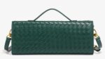 Trendy Woven Evening Clutch Purses Women Underarm Shoulder Handbag Cute Satchels Crossbody Purse PU Leather Wallet - Image 4